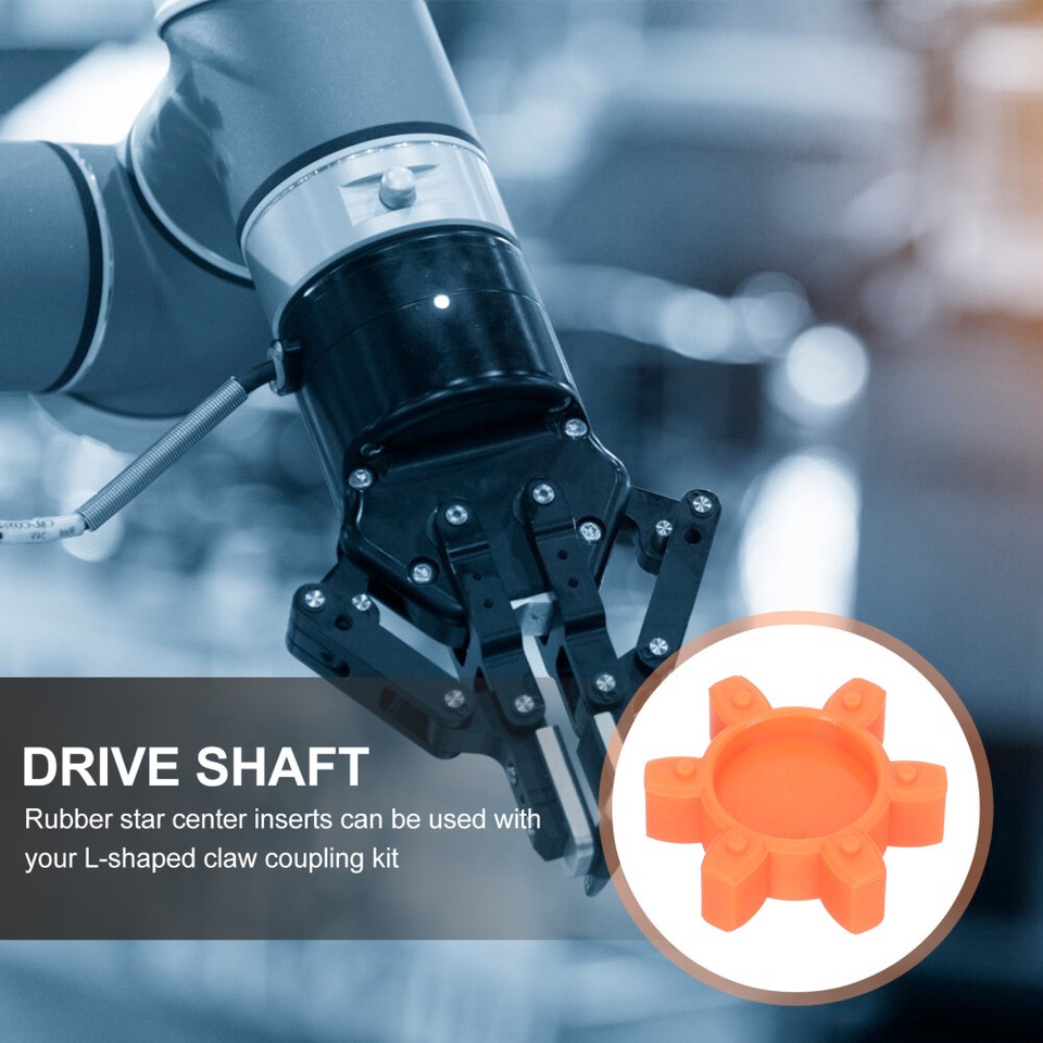 Flexible Coupling Pad Elastic Rubber Spider Insert for Jaw Spider Shaft ...