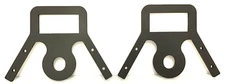 2 PCS Steel Shooting Target Stand Brackets for 2x4 Boards & 3/4" ID SCH40 Pipe