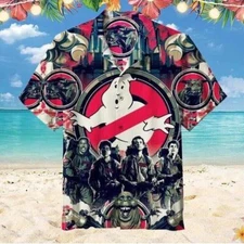Ghostbusters Hawaiian Shirt Summer US Size S   5XL Gift For Men_uo1_53