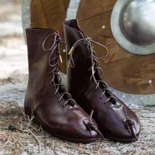 Product Details: Medieval style boots Renaissance Shoes Larp  Cosplay Shoes Pi