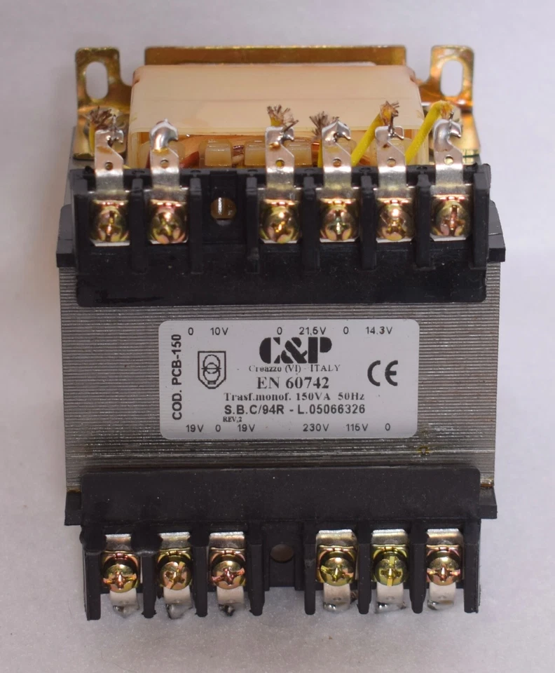 C&P Transformer EN60742 PCB-150 150A 50Hz - Image 2 of 3