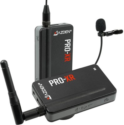 Azden PRO-XR Professional Grade 2.4 GHz Wireless Microphone System