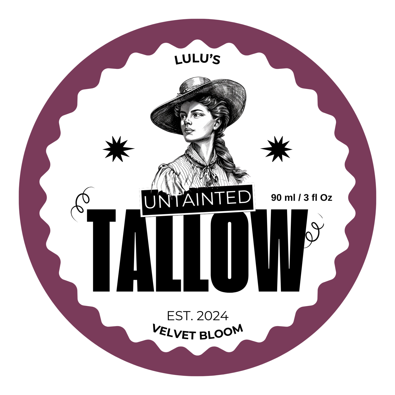 Grass-Fed Organic Whipped Tallow Cream 90ml Natural Skin Moisturizer