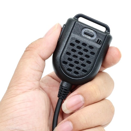 2Pin Speaker Microphone with Headphone Port for UV5R 888S Private Communications - Zdjęcie 6 z 8