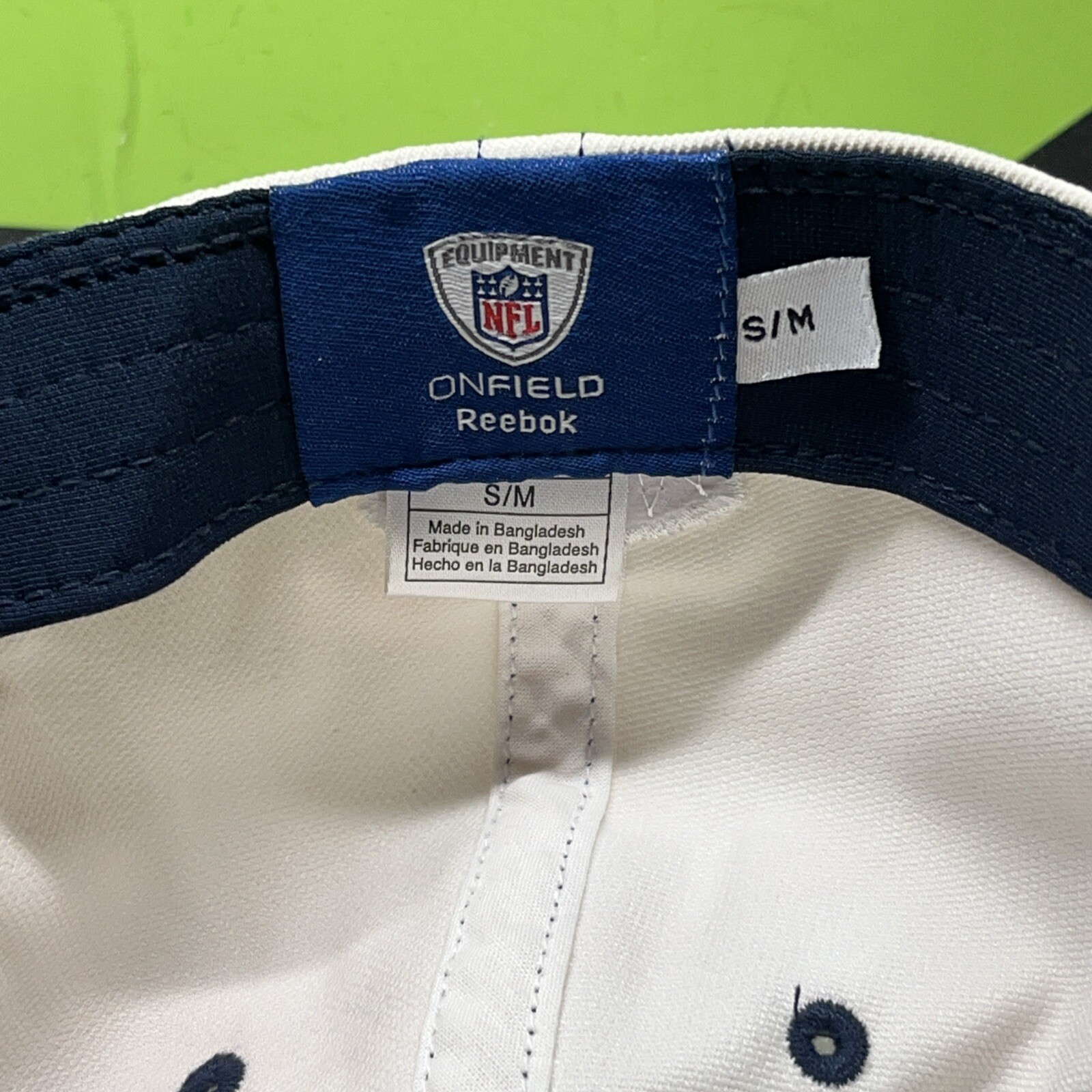 Dallas Cowboys*Reebok On Field*NFL Adjustable Hat*Small/Medium*OSFA ...