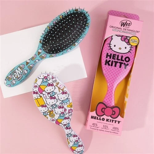 WETBRUSH LIMITED EDITION HELLO KITTY ORIGINAL DETANGLER - PINK - Picture 5 of 5