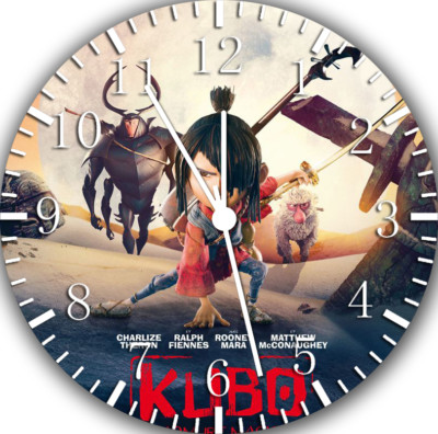 Kubo Frameless Borderless Wall Clock Nice For Gifts or Decor E428