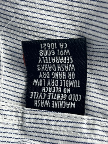 Brooks & Dunn Blue &White Panhandle Slim Size XL Snap Up Western Shirt Embroided - Picture 10 of 15