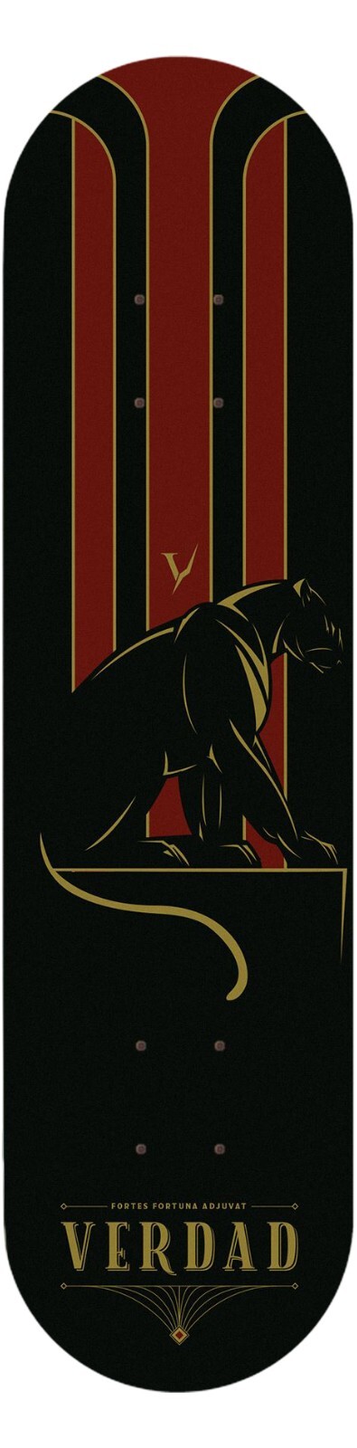 Skate Pantera Art Deco Verdad pour remplacer une planche sans pop