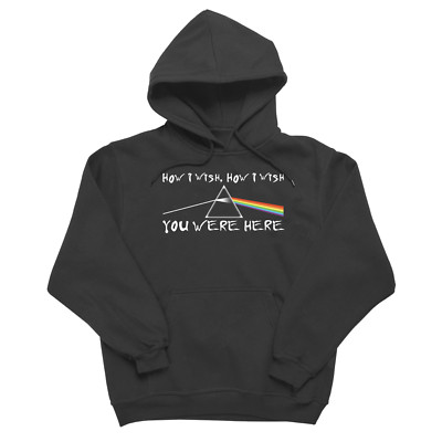 Wish You Were Here Hoodie Pink Floyd Dark Side The Wall Rock Größen bis 3XL