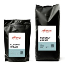 Coconut Cream Flavoured Coffee Beans / Ground Sugar-free Vegan Gluten-free FRESH