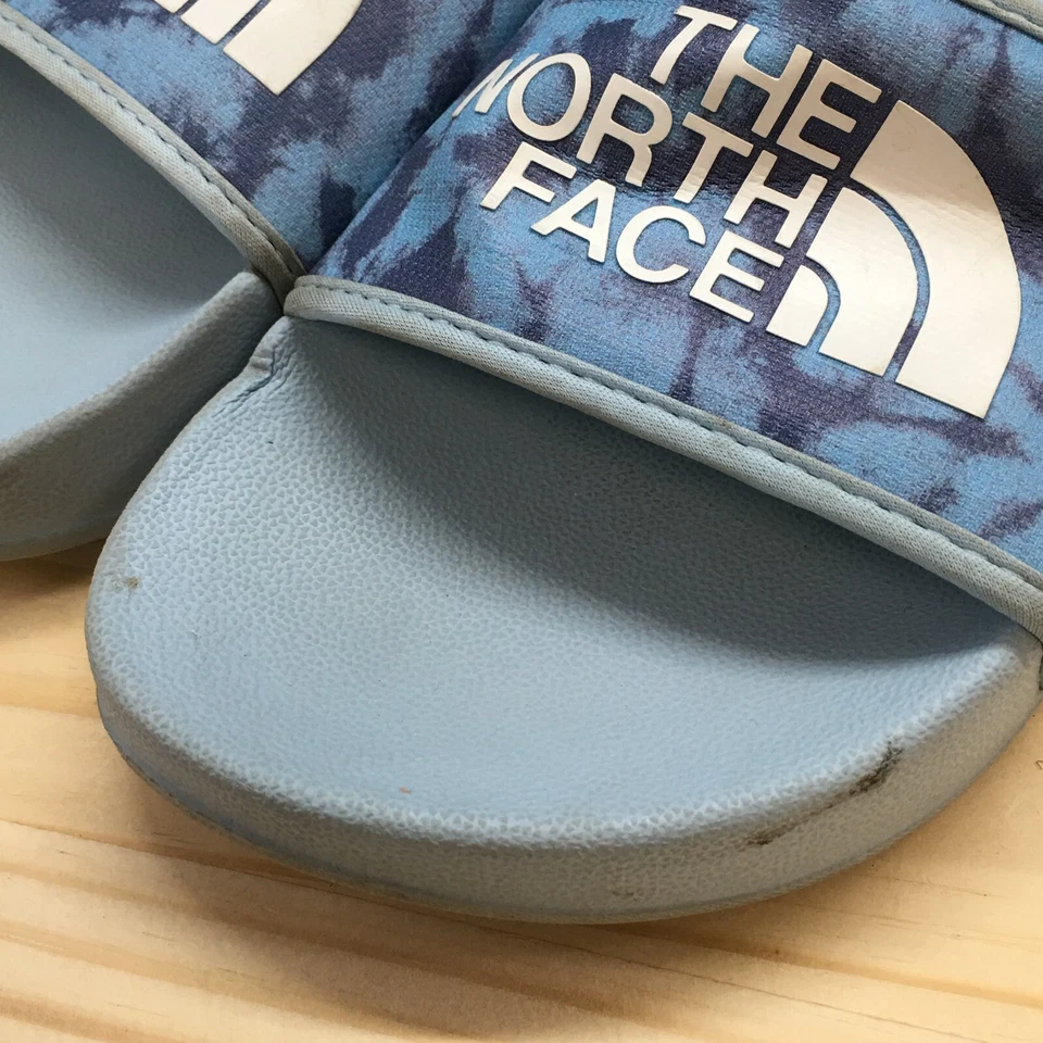 Sandalias The North Face para mujer 9 Basecamp III Slides cómodas tela azul sin cordones Foto 4 de 4