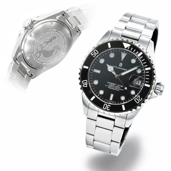 Steinhart Ocean 39mm Black Ceramic Automatic Diver. Authorised