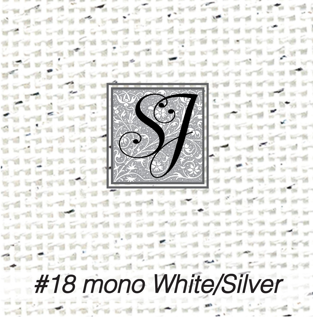 18 x20 blank needlepoint canvas zweigart 18 deluxe mono white silver