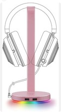 Gaming Headset Stand USB Hub Quartz Pink Razer Base Station V2 Chroma