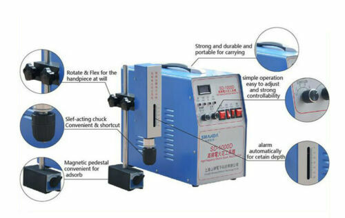 220V SD-1000D High Frequency Electric Spark Machine Broken Taps Screws Remover