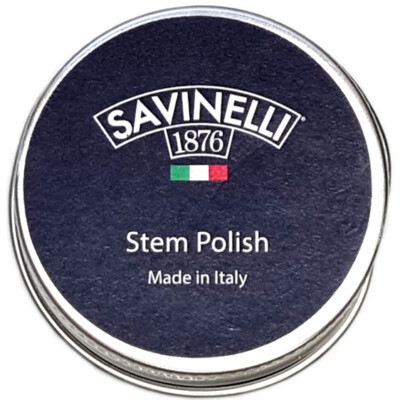 Savinelli Pfeifenstiel / Mundstück poliert (nur für Ebonit / Vulkanitstiele)