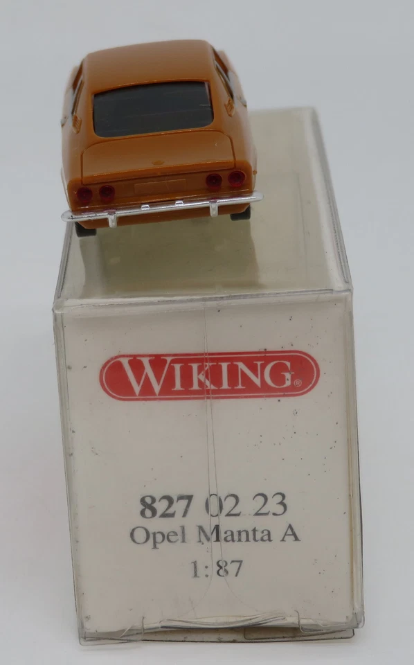 Micro Wiking Ho 1/87 Opel Manta A Marrone Chiaro #8270223 In Scatola - Immagine 4 di 4