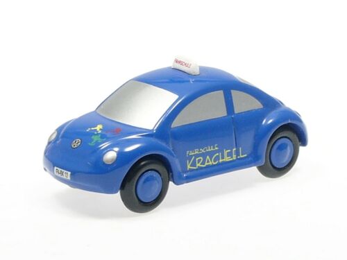 Escuela de conducción Schuco Piccolo VW New Beetle Kracheel II con placa de techo # 50533003 - Imagen 1 de 3