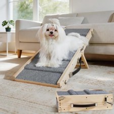 Dog Ramp for Small Dogs Foldable Pet Ramp for Couch Sofa