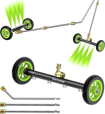 #ad Undercarriage Pressure Washer Attachment 16 Inch Power Washer Water Broom with 4 $62.14