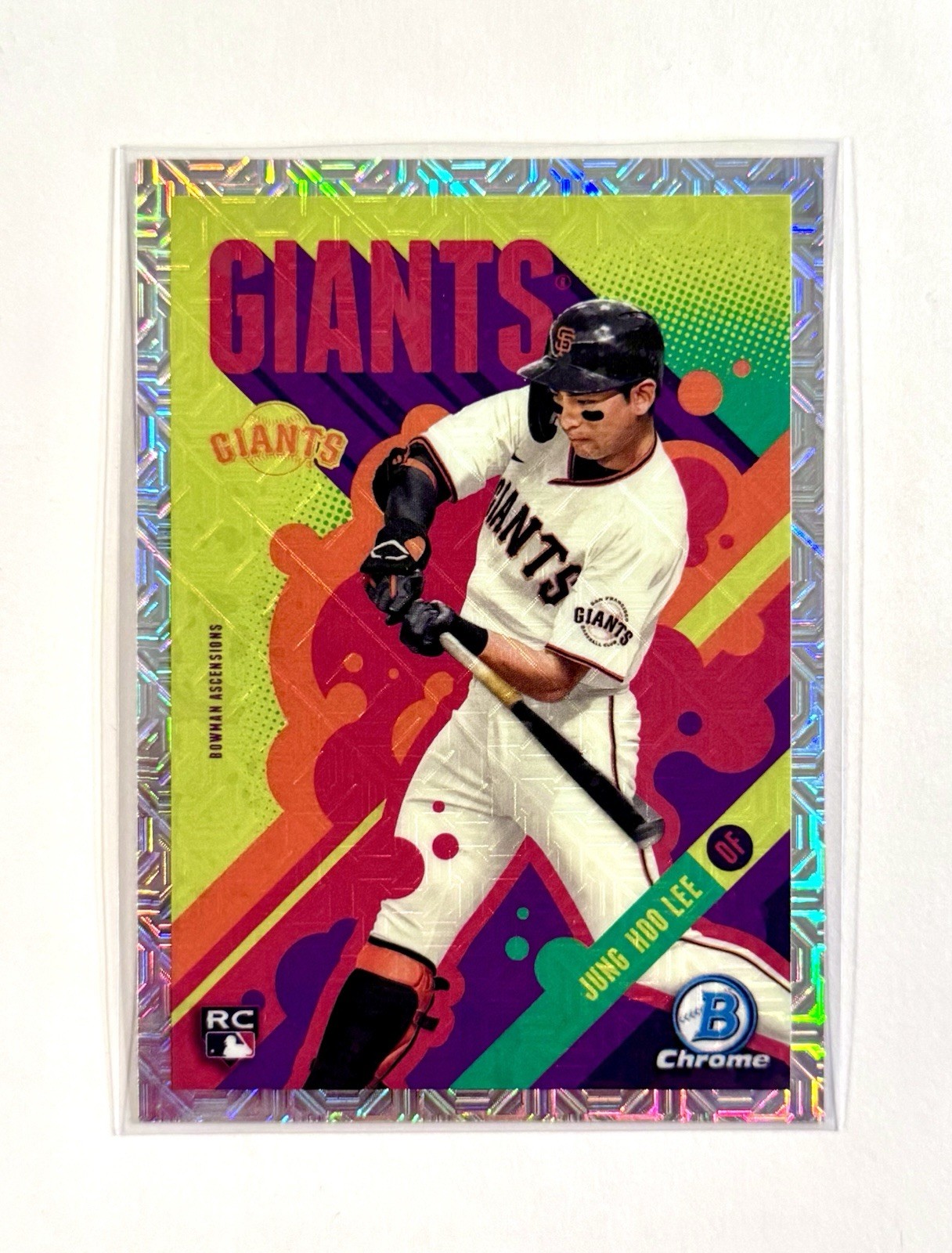 2024 Bowman Chrome Ascensions #BA-23 Jung Hoo Lee MOJO REFRACTOR SP RC Giants
