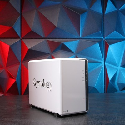Synology DiskStation DS220j // 2 x 1 TB // 2-Bay NAS // 1x Gb LAN