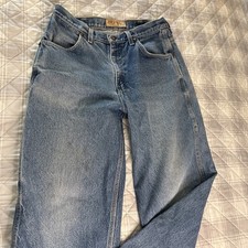VTG 1990's "BIG MAC Workwear" JC Penney Blue Denim Work Pants 30/30-0100