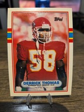 1989 Derrick Thomas Topps Traded RC #90T