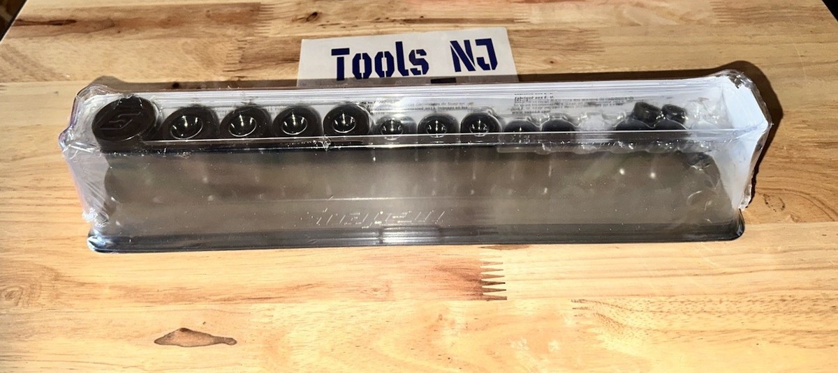 SNAP-ON TOOLS 14 PIECE 3/8 DRIVE METRIC DEEP IMPACT SOCKET SNAP-ON TOOLS 14 PIECE 3/8 DRIVE METRIC DEEP IMPACT SOCKET