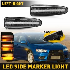 Clear Fender Lamp Side Marker Signal Light For Mitsubishi Lancer Outlander Sport