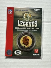 Legends Medallion Collection 50 Years of Lambeau Field Sterling Sharpe