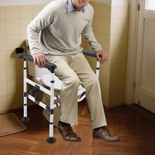 Toilet Safety Rails Adjustable Toilet Safety Frame Rails For Elderly Max.330 Lbs