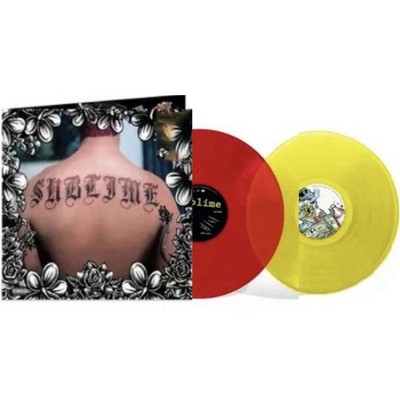 Sublime S/T Double Album Limited Edition Transparent Red & Yellow Vinyl SEALED!