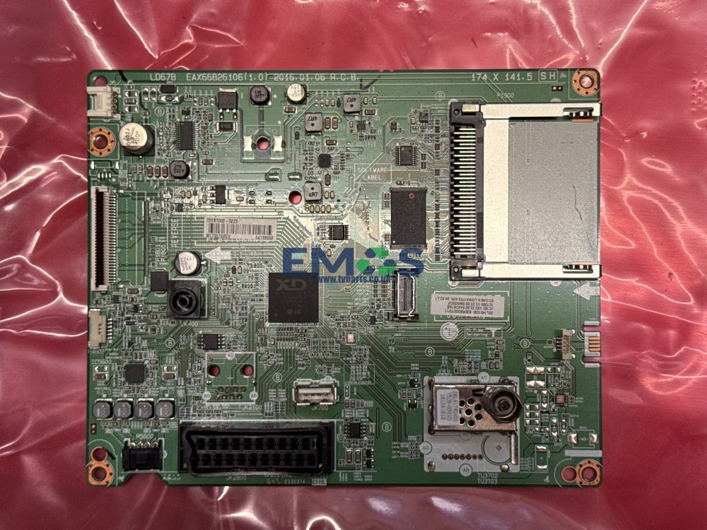 EBT64188652 MAIN PCB FOR LG GENUINE 32LH510B-ZA.BEKMLJP