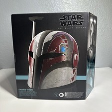 Star Wars The Black Series Sabine Wren Premium Electronic Helmet BY HASBRO