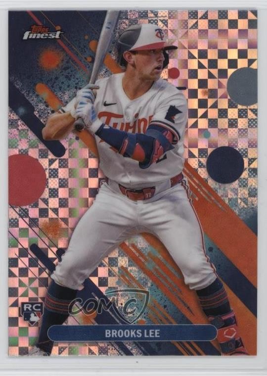 2025 Topps Finest Common Checkerboard Refractor Brooks Lee #31 18bz