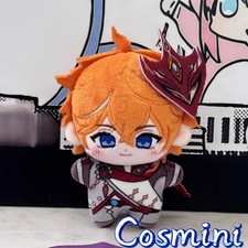 Genshin Impact Tartaglia 10cm Plush Doll Pendant Toy Gift Anime Plushie