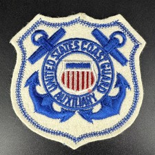 United States Coast Guard Auxiliary Jacket Patch - USA Civilian Volunteer USCG