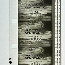 Movie Theater 16mm Movie Trailer Riders of Vengeance Richard Conte 1952