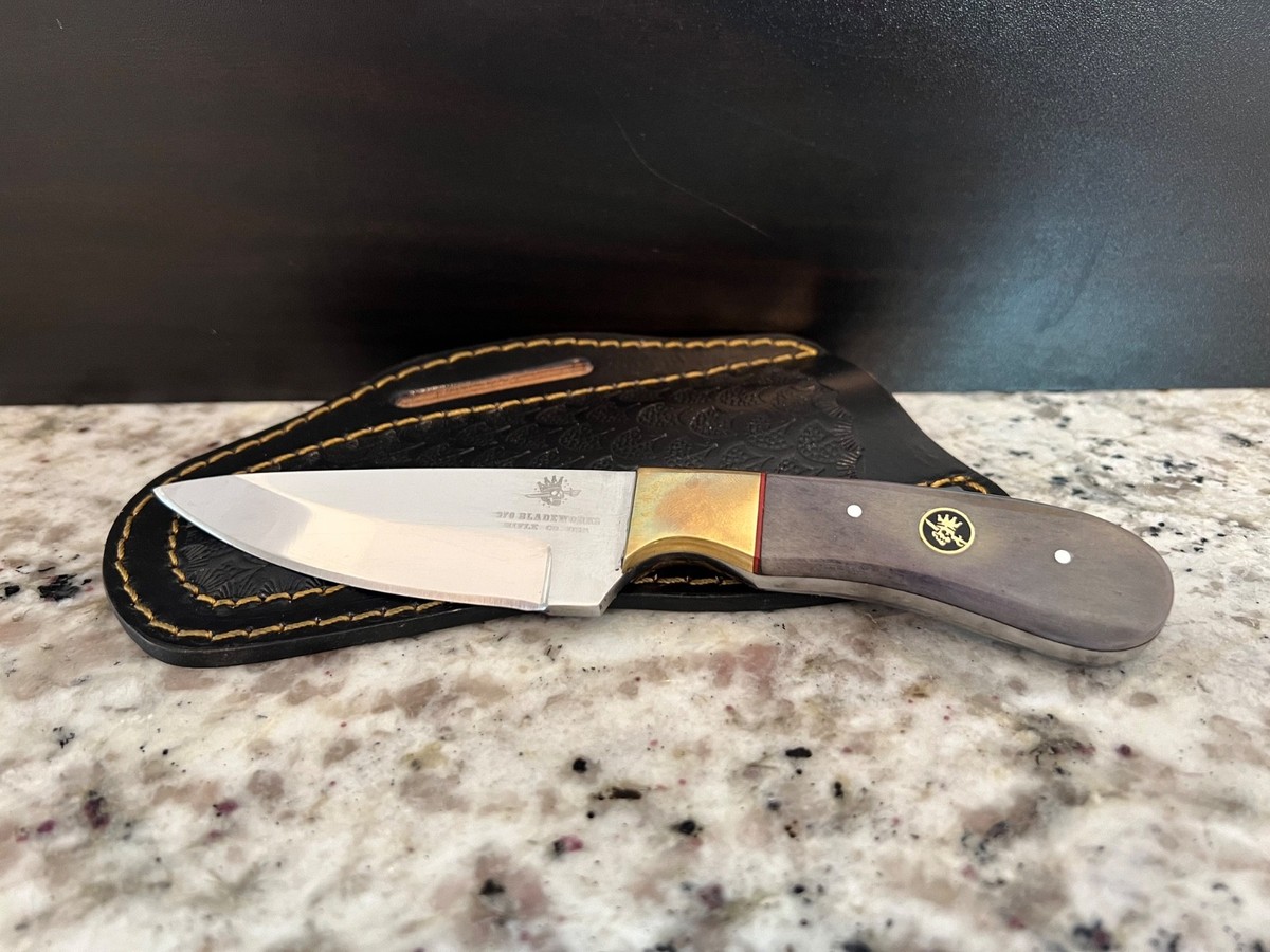 970 Blade Works Hand Made Hand Forged Steel Fixed Blade With