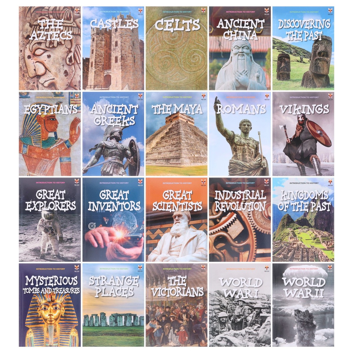 Introduction to History for Beginners Series 1&2 by Jasmine Brooke