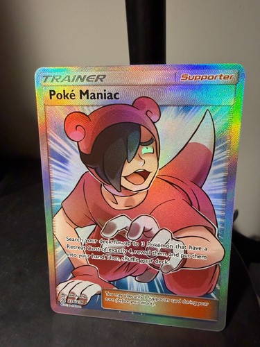 NM Sun & Moon Poke Maniac (Full Art) 236/236 Sm-Unified Minds