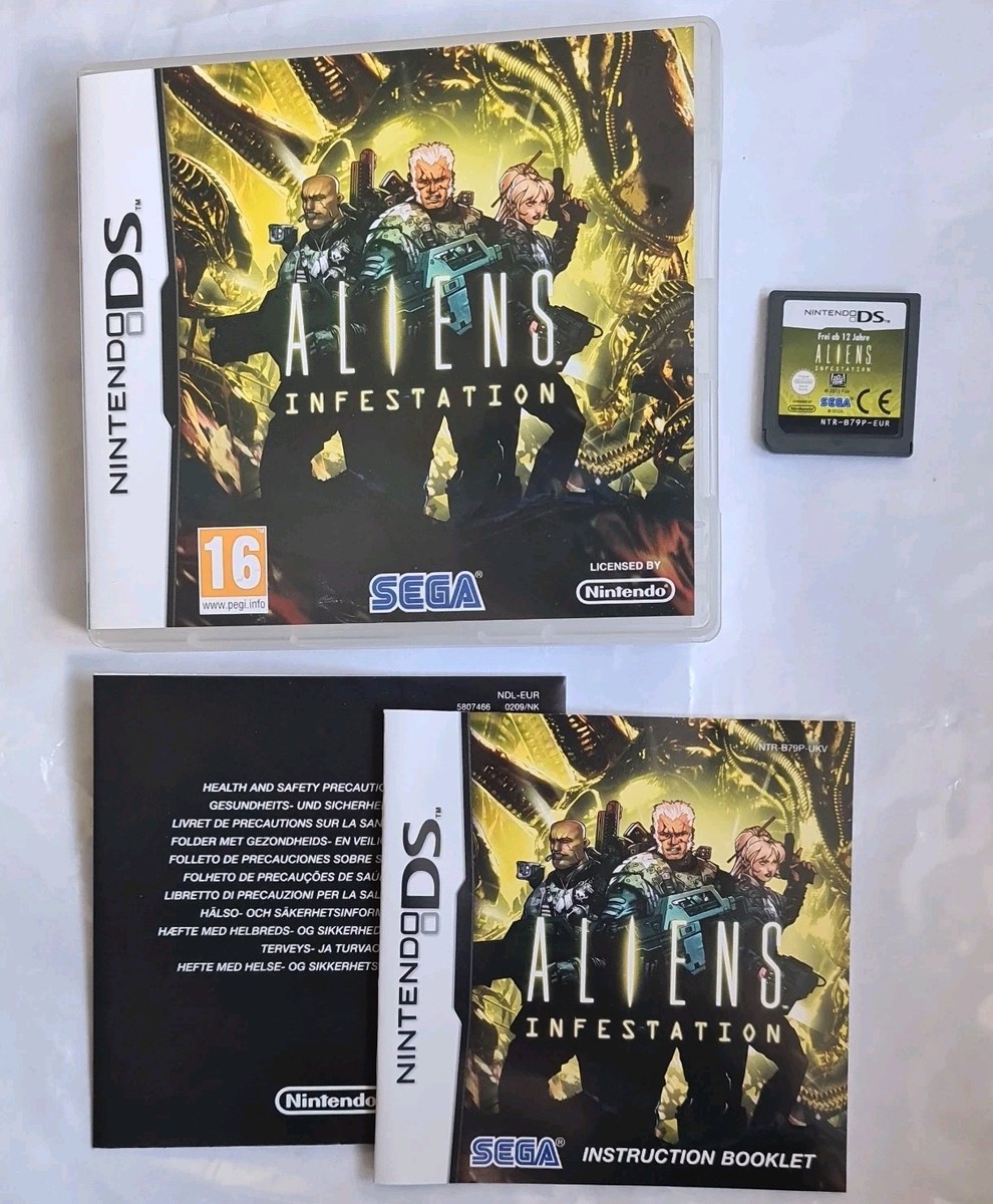 Aliens: Infestation NINTENDO DS 2011 Boxed No Instructions UK/EU
