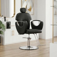 Barber Salon Chair Hydraulic Hair Stylist Rec...