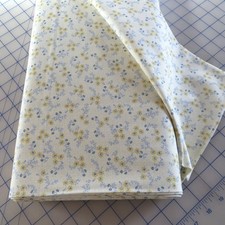 Yard Middleboro Road, Flowers On Cream by Marcus 3.99 Ships ANY Amount Fabric