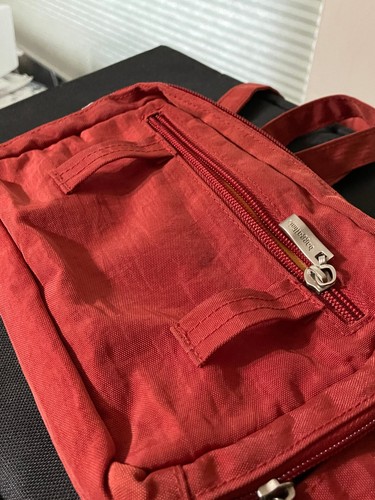 Baggalini Women's Red Small Cross Body Bag Lots of Pockets - Picture 4 of 12