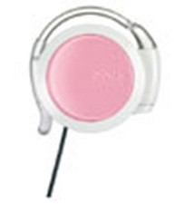 JVC HP-AL202-WP Closed-Back On-Ear Headphones, White  Pink