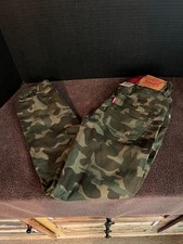 NWT Levi Youth Size 8 Reg. Camo Jogger Pants 91G818