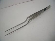 V. Mueller NL 1560 NL1560 7 5/8" Cushing Dressing Bayonet Forceps!